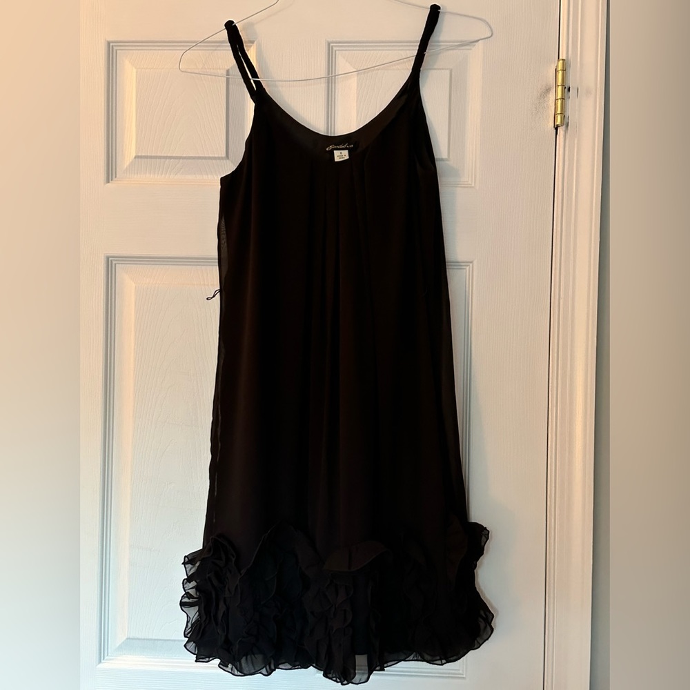 Fun, flirty little black dress